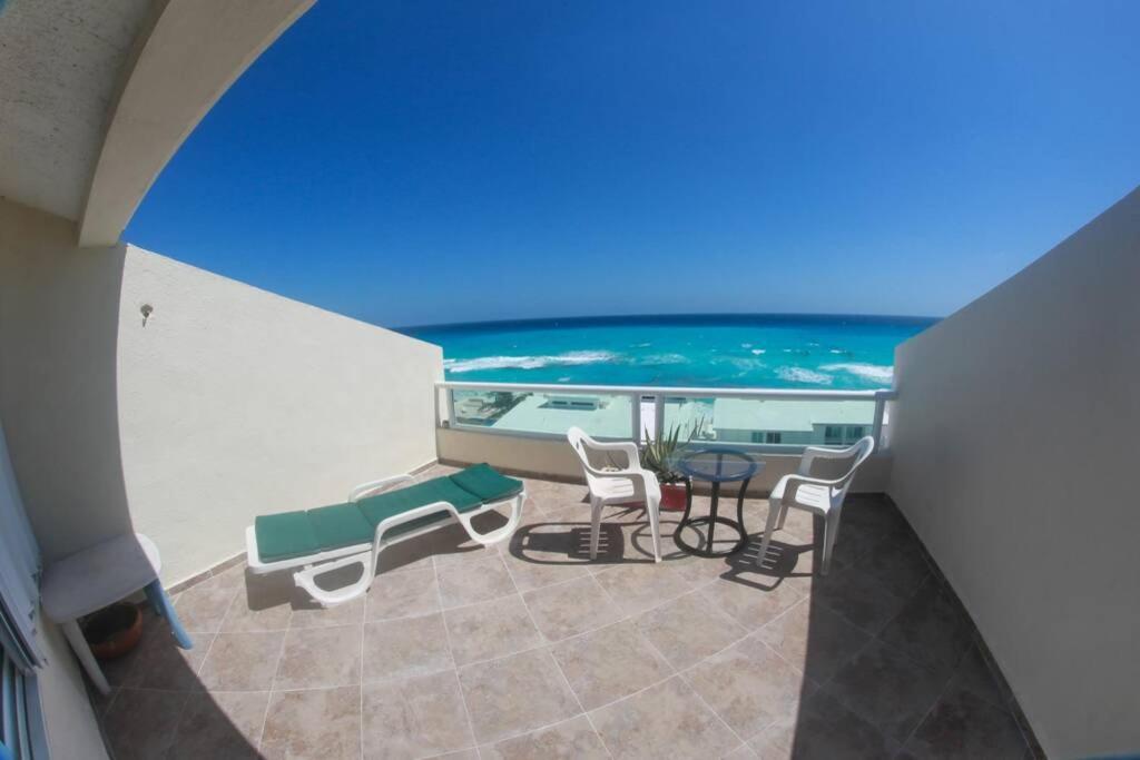 Penthouse Spectacular Ocean View Terrace Brisas Cancun Hotel Zone מראה חיצוני תמונה