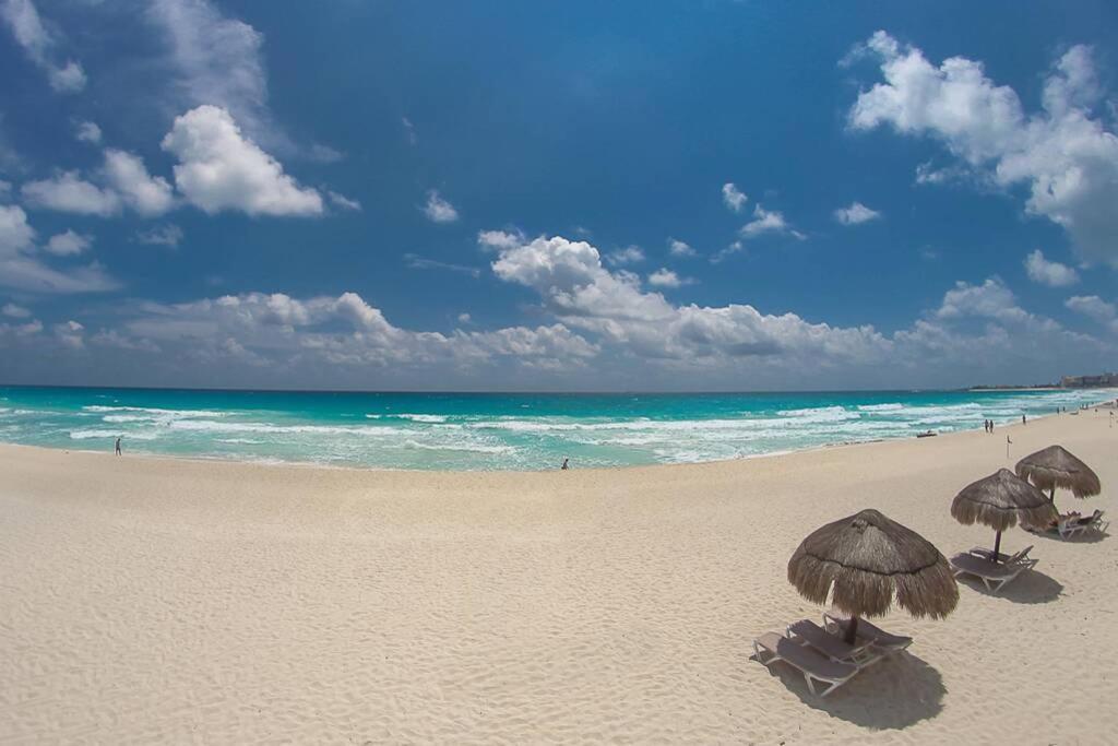 Penthouse Spectacular Ocean View Terrace Brisas Cancun Hotel Zone מראה חיצוני תמונה